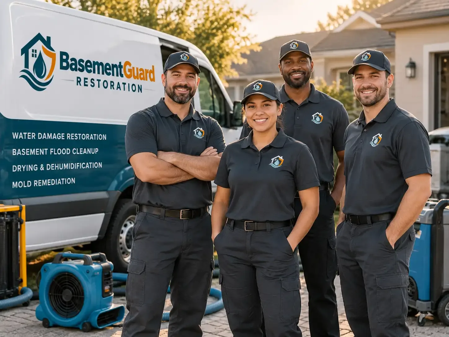 Basement Water Damage Restoration company in Longford, KS